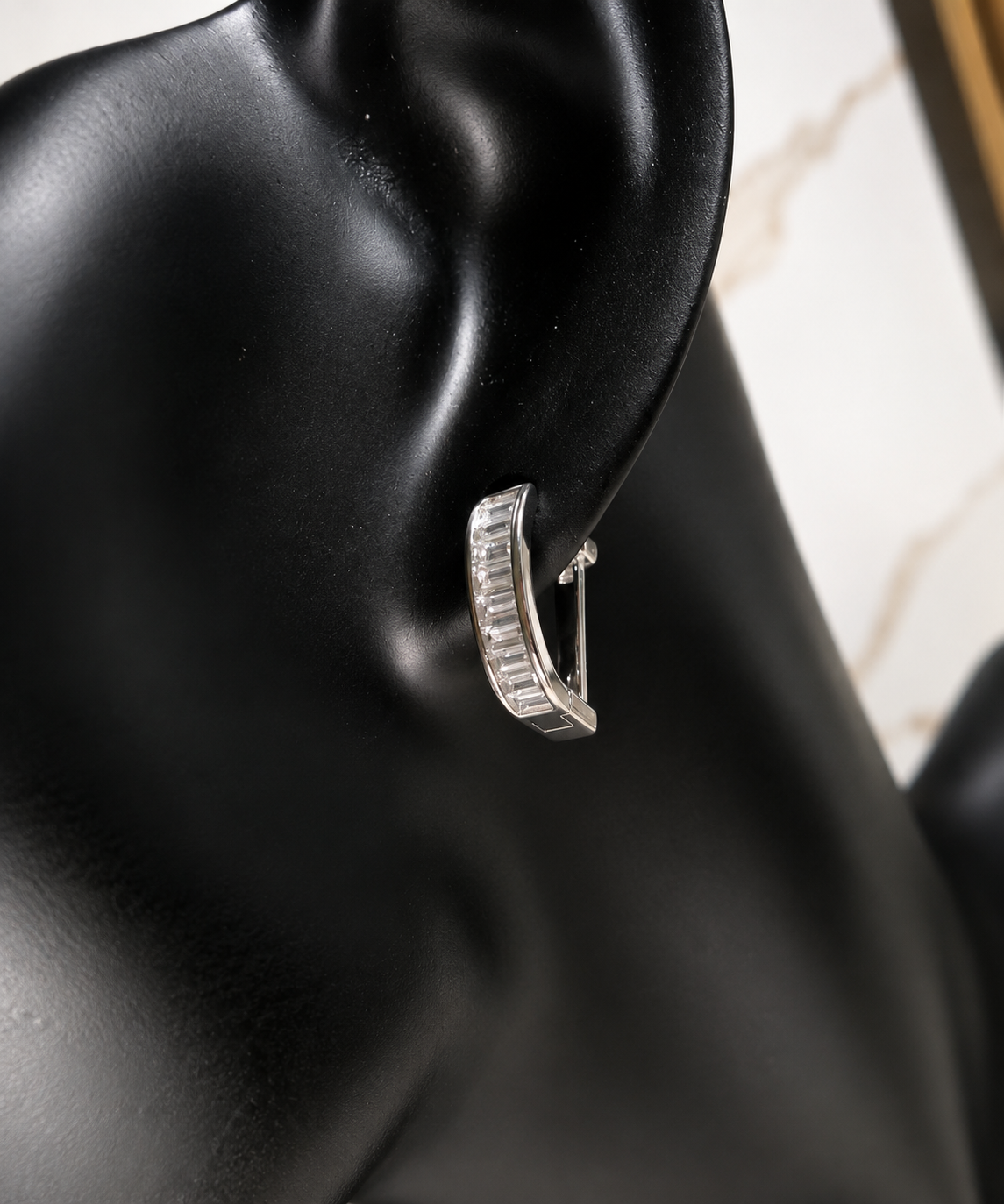Geometric Hoop Earrings