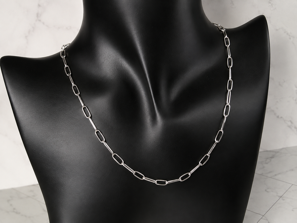 Paperclip Link Necklace