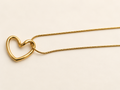 Dainty Hollow Out Heart Pendant