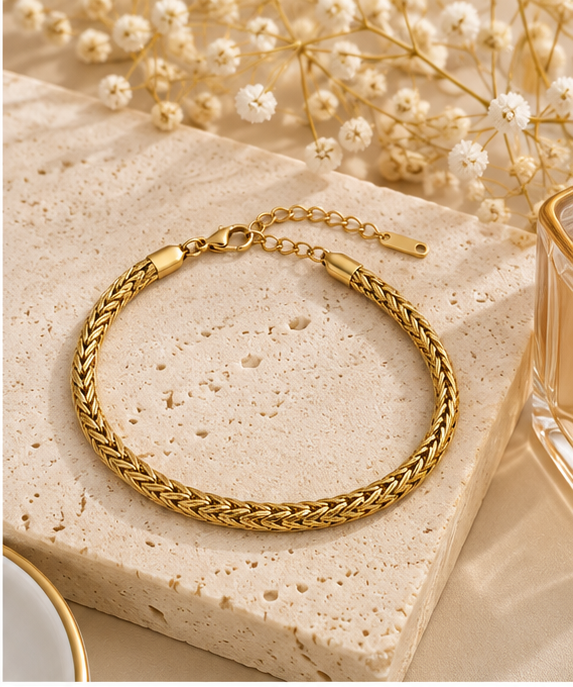 Flat Woven Bracelet