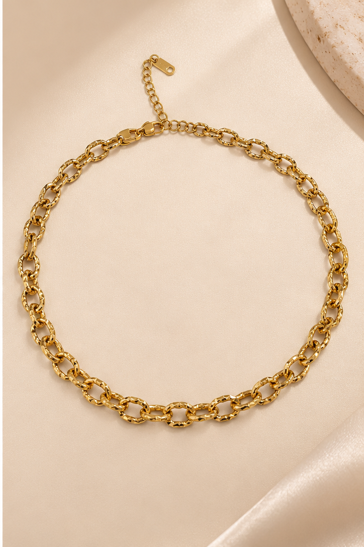 Rhinestone Layered Necklace