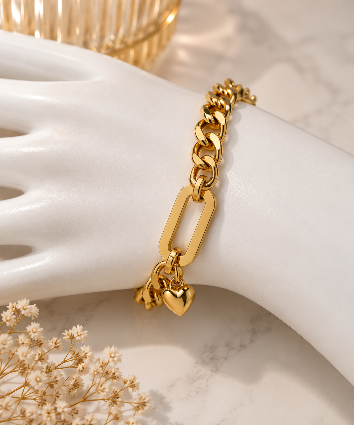 Amour Link Bracelet