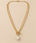 Baroque Pearl Double Layer Necklace