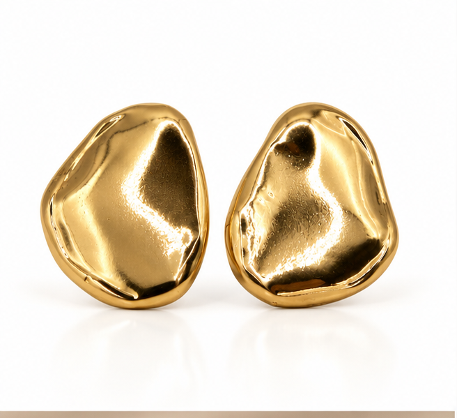 Irregular Geometric Stud Earrings