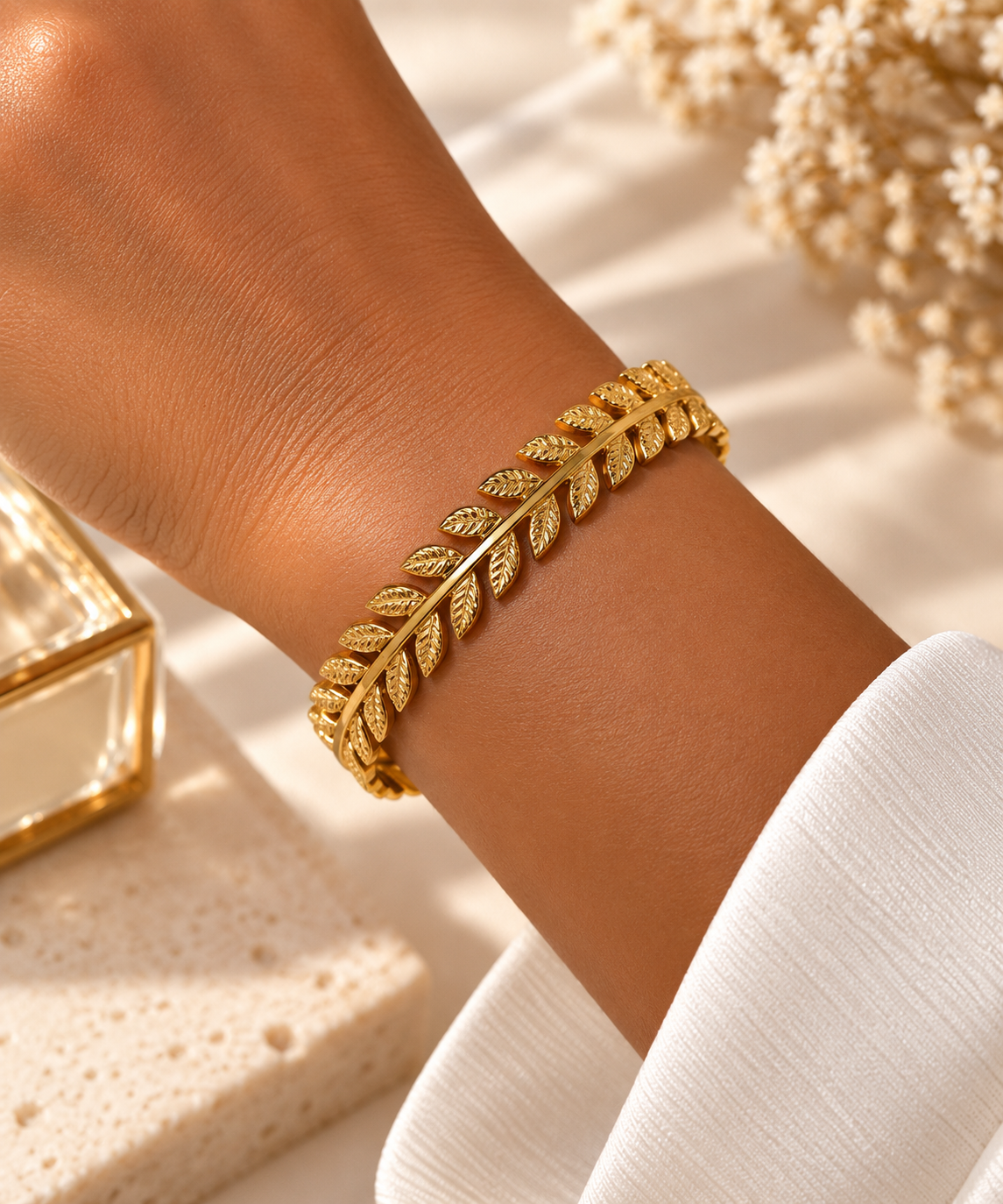 Grain Bangle Bracelet