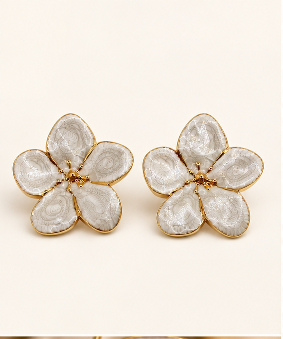 Flowers Stud Earrings