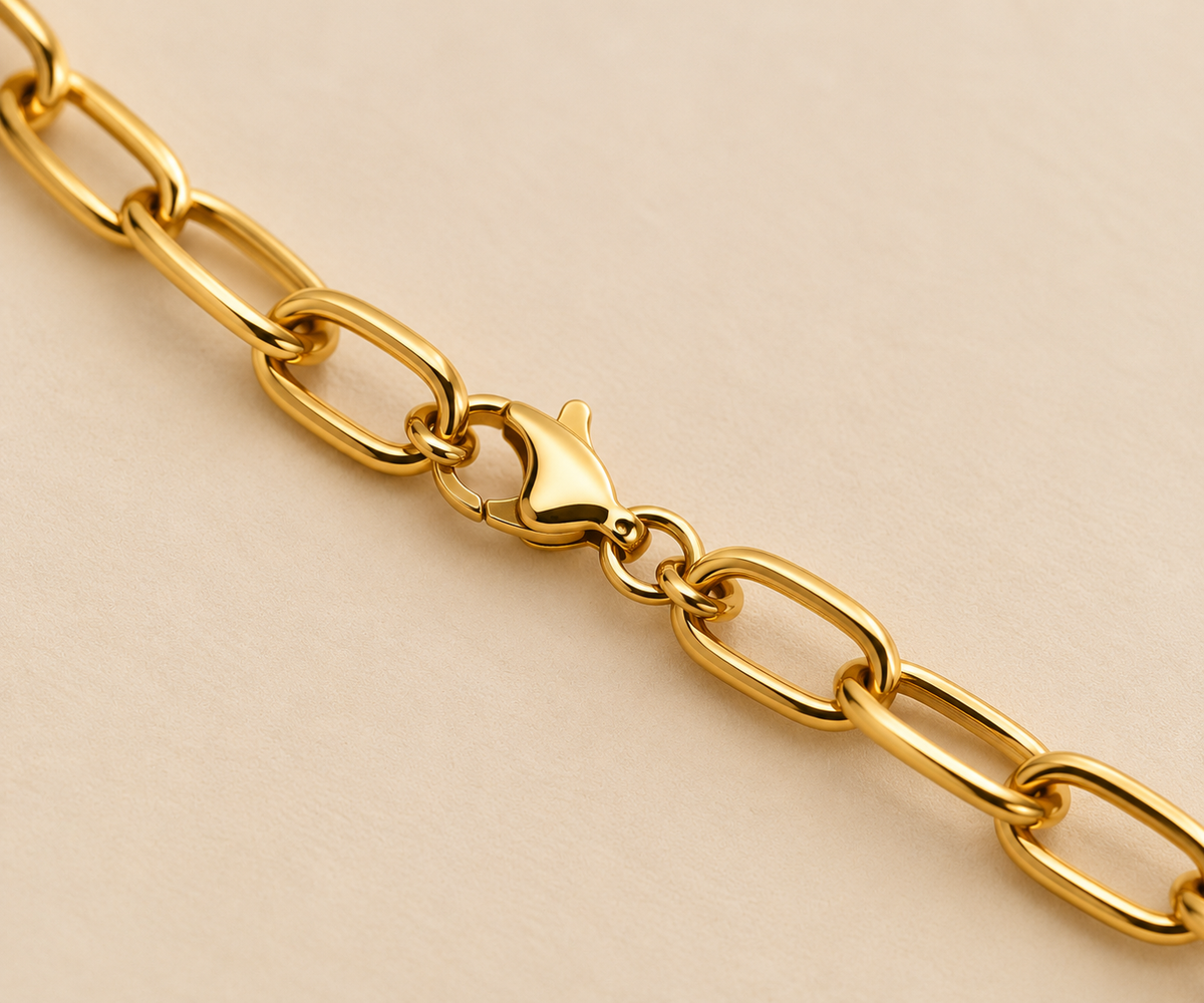 Paperclip Link Bracelet