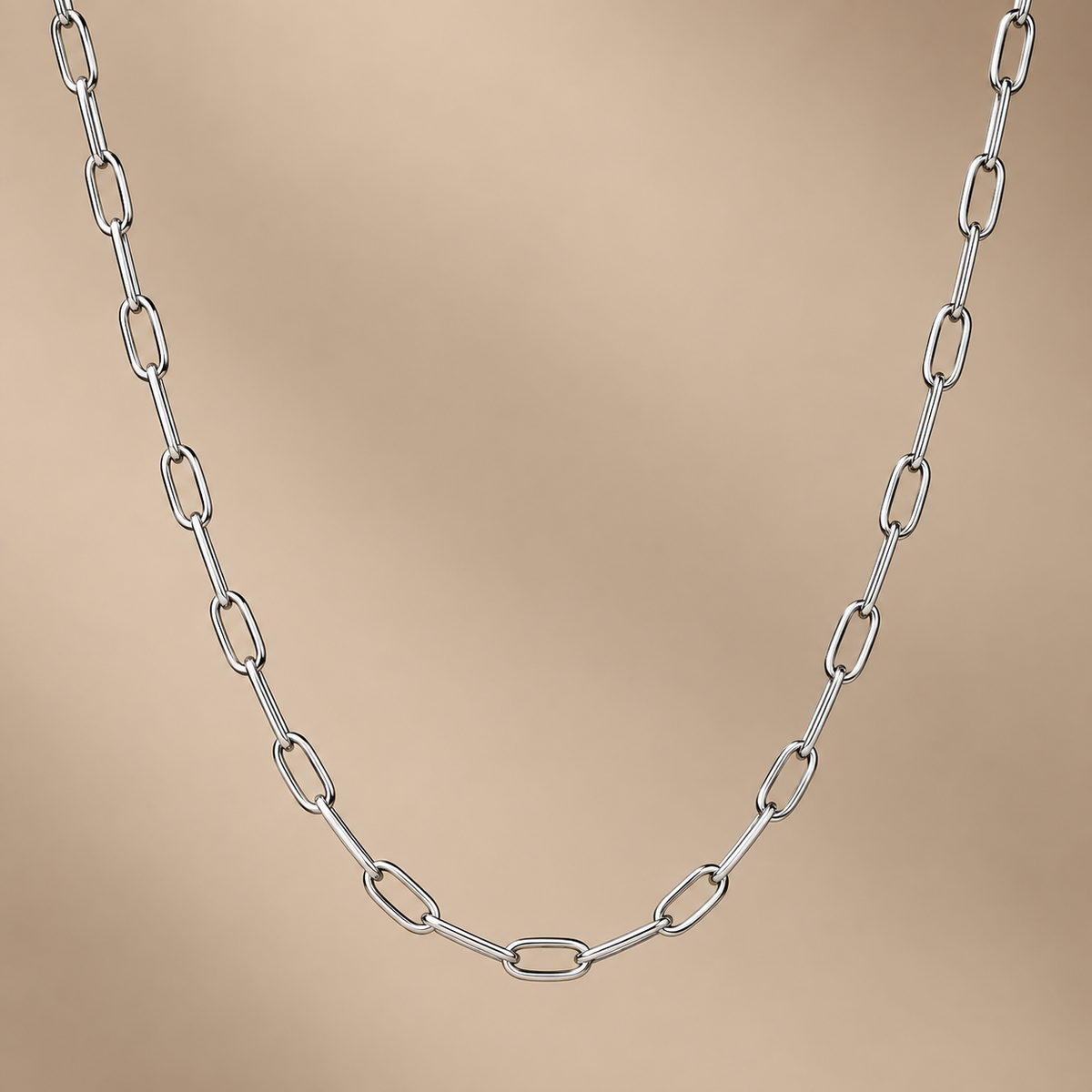 Paperclip Link Necklace