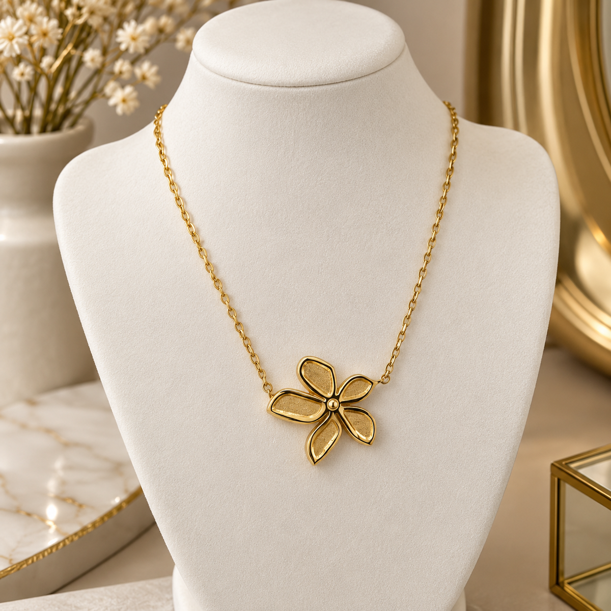 Golden Bloom Necklace