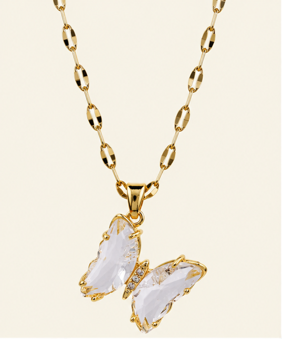 Butterfly Pendant Necklace