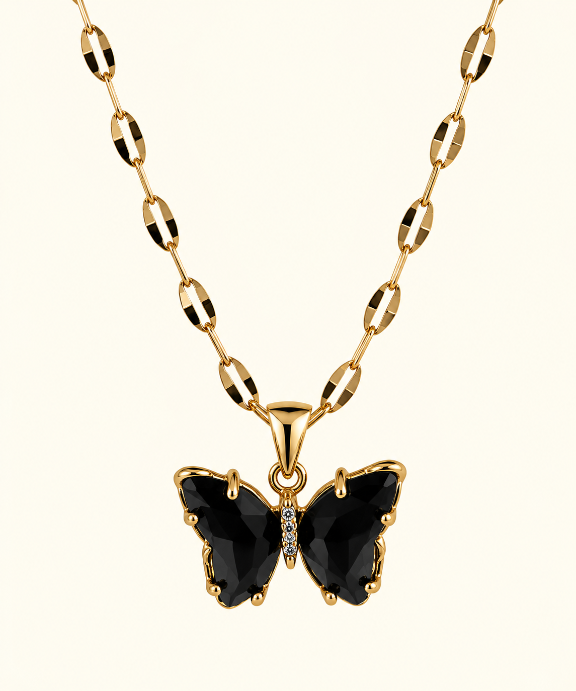 Butterfly Pendant Necklace