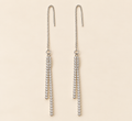 Long Tassel Threader Style Earrings