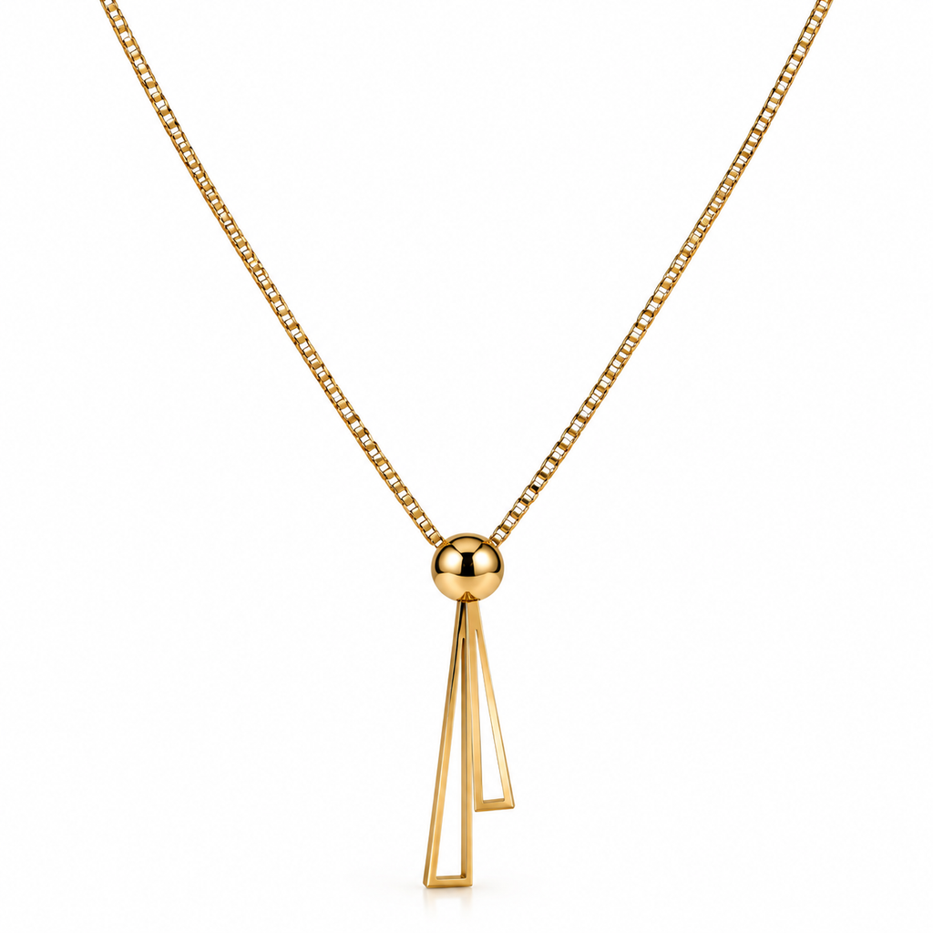 Golden Cascade Necklace