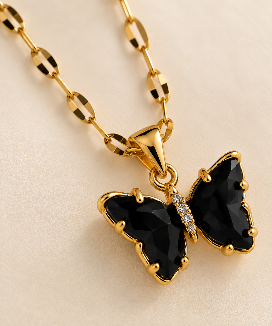 Butterfly Pendant Necklace