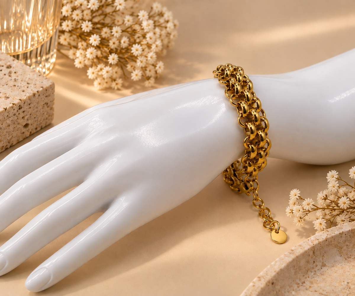 Thick Chain Style Bracelet