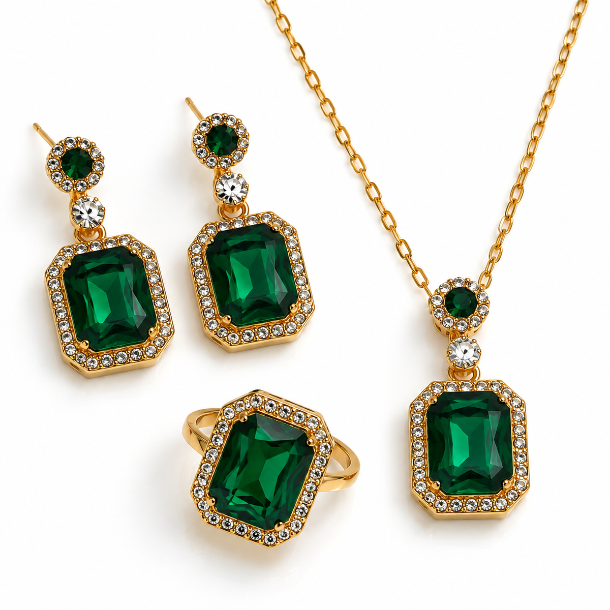 Emerald Elegant Set