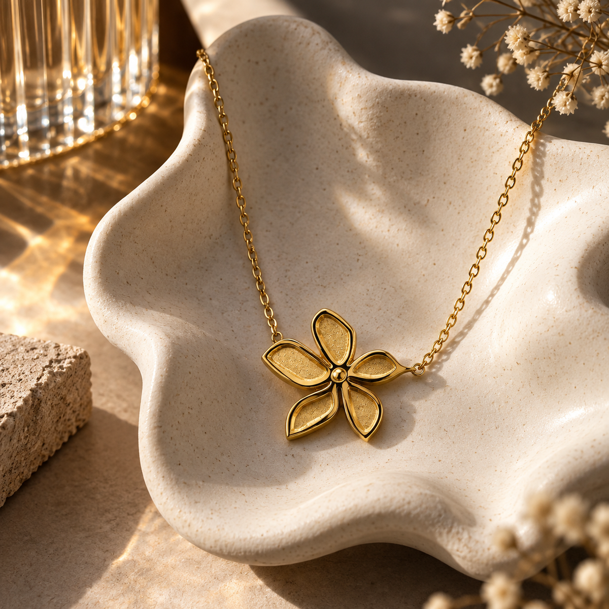 Golden Bloom Necklace