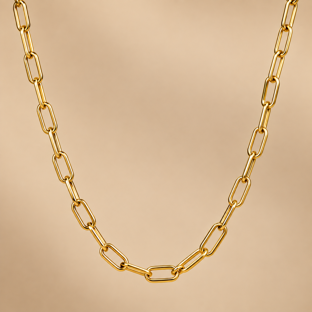 Paperclip Link Necklace