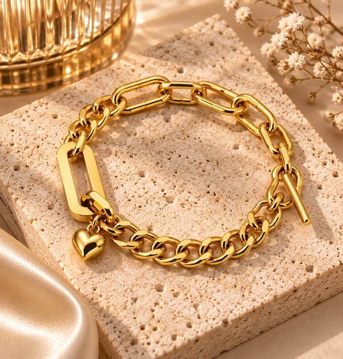 Amour Link Bracelet